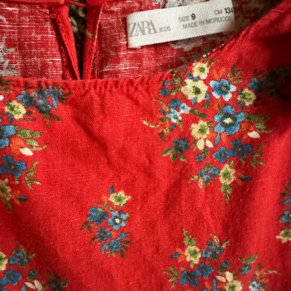 Zara girls spring dress size 9 - Picture 3 of 3